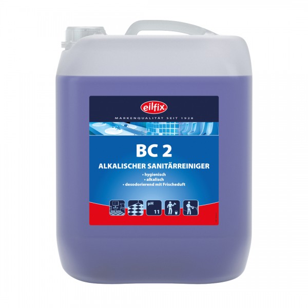 Eilfix BC 2 Sanitärreiniger alkalisch, dünnflüssig 10 Liter