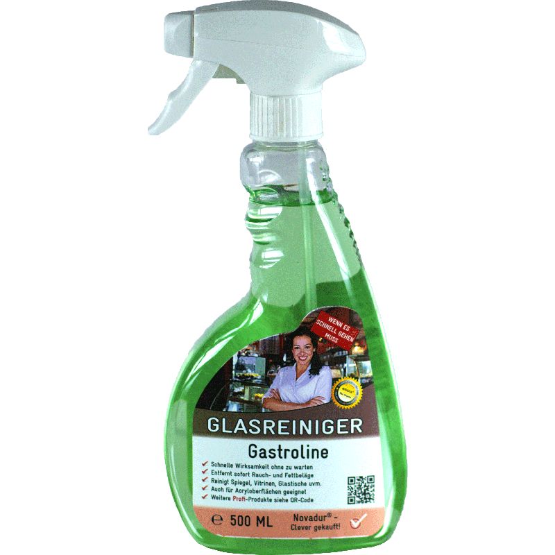 NOVADUR Glasreiniger Gastroline, 500ml Essigreiniger