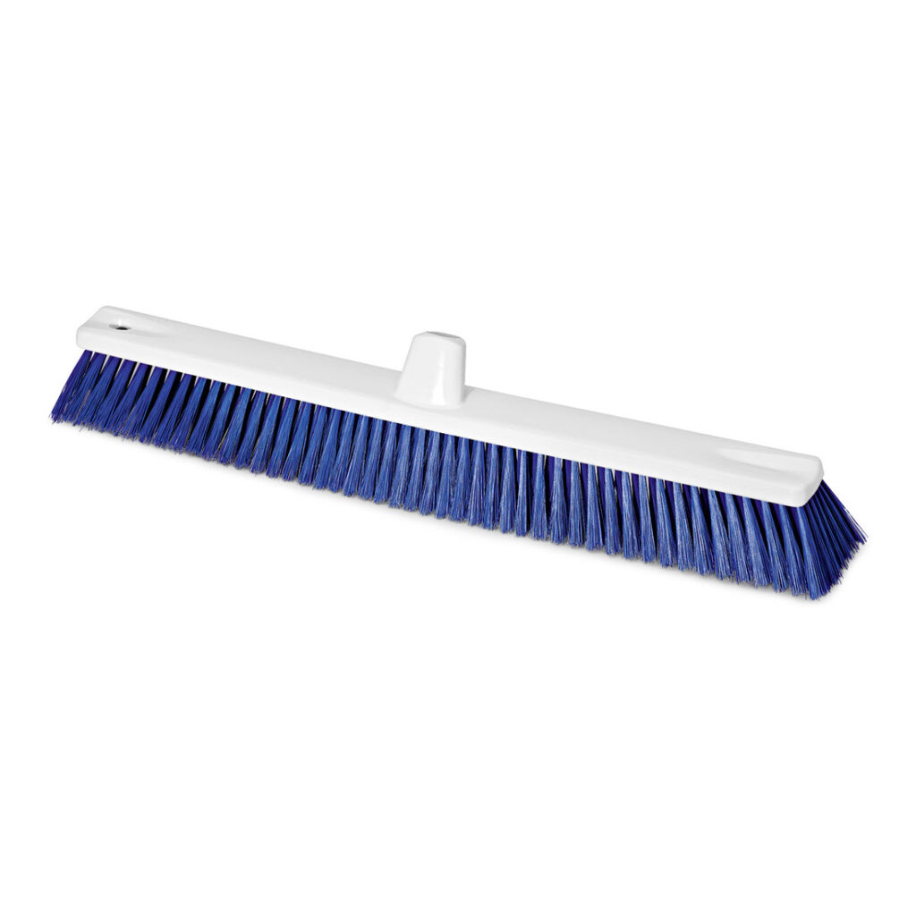 Balayette + Pelle HACCP Bleue – Poils 0,25 Mm – Plastique Alimentaire – Nettoyage Hygiénique Cuisine, Restauration – Conforme Normes