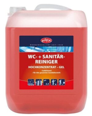 Eilfix WC + Sanitärreiniger rot
