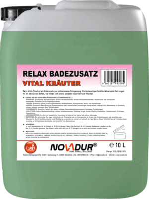 NOVADUR Relax Badezusatz Vital Kräuter
