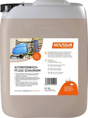 NOVADUR Automatenwischpflege schaumarm, 10 Liter