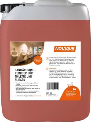 NOVADUR Sanitärgrundreiniger für Toilette und Fliesen
